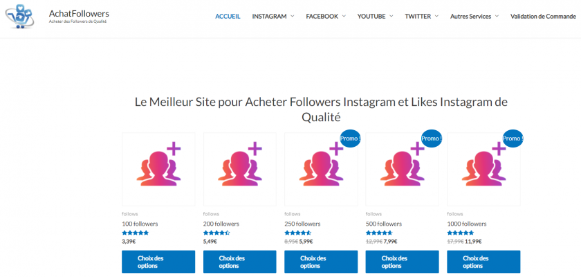 achat followers avis
